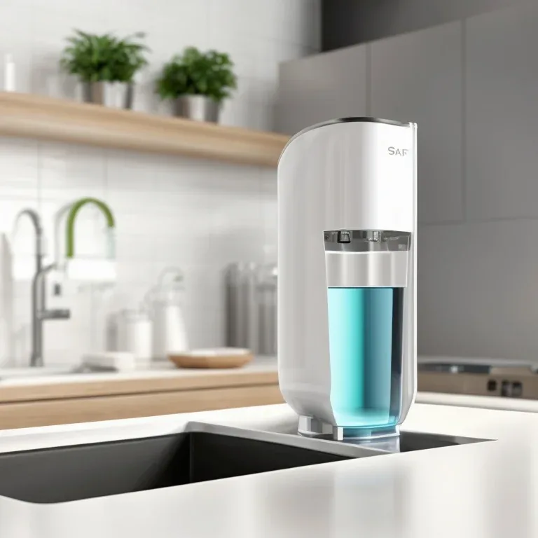 Smart home water filter with digital display