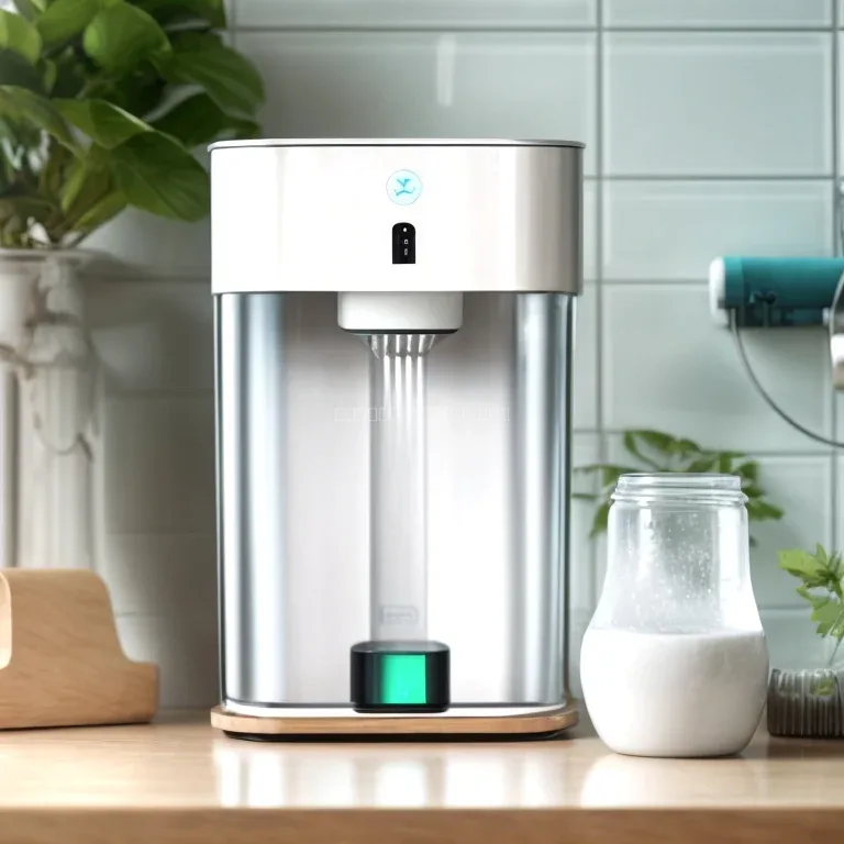Aitopfilter smart water filter installed under kitchen sink with app connectivity